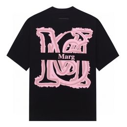 Paris Style Number Puff Print Tee Designer T shirt Spring Summer Casual Fashion Skateboard Men Women Tshirt 24ss 0113