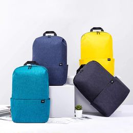 Bags Original Xiaomi Backpack 20L Mi Small Backpack Men Women Sports Bag 15.6 Inch Laptop Backpack Casual School Bag Dropshipping