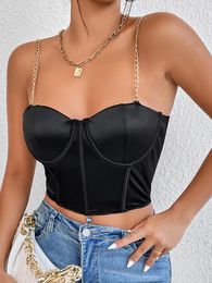 Women's Tanks Women Floral Lace Camisoles Spaghetti Strap Sleeveless Irregular Hem Sling Tank Tops Summer Slim Fit Exposed Navel Vest