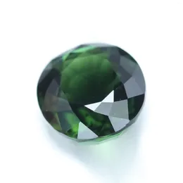 Loose Diamonds Gemstone10.20ct Green Tourmaline Pillow Shaped13.87X12.87X8.05mmPrivate Custom Ring Pendant Earring Main Stone Natural