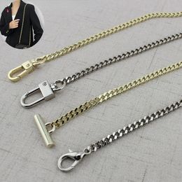 100cm 110cm 120cm 130cm 140cm 5mm DIY Bag Strap Thin Chain Wallet Handle Purse Metal Strap Chain Strap Replaced Bag Strap 240115