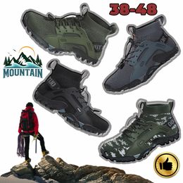 Designer shoes Men Breathable Mans Woman Mountaineering Shoe Aantiskid Hiking Wear Resistants Training sneaker trainer runners Casual