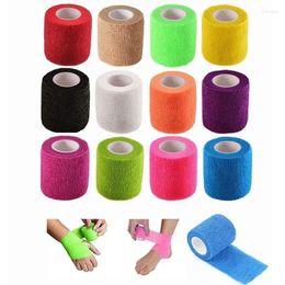 Resistance Bands 10 Pack Self Adhesive Bandage Stretch Tape For Pets Sports 2.5/5/7.5/10/15 Cm Width