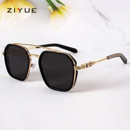 2024 Luxury Designer CH Sunglasses for Women Chromes Glasses Frames Mens Tiktok Metal Fashion Frosted Flat Lens Heart Eyeglass Frame Ladies Unisex Eyewear AD8A