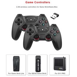High quality 2.4G Wireless doubles game Controller For M8/GD10/G11 Pro/X2 Game Stick for Linux/Android phone gamepad Joystick 240115