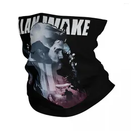 Scarves Third Perspective Bandana Neck Gaiter Motorcycle Club Alan Wake 90S Horror Game Face Scarf Balaclava Riding Unisex Adult Winter