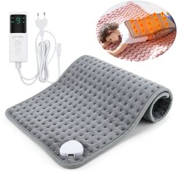 Upgrade Electric Heating Blanket Foot Hand Abdomen Winter Warmer Washable Thermal Blankets Heated Pad Mat For Bed Sofa 58x29CM 240115