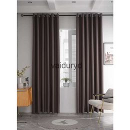 Curtain Blackout Curtain For Bedroom Opaque Blinds Curtain for Window Living Room Kitchen Treatment Ready Made Small Drapes High Shadingvaiduryd