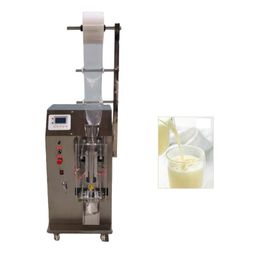 Small Automatic Stand up Pouch Packaging Soap Detergent Oil Juice Ketchup Paste Sauce Filling Liquid Packing Machine