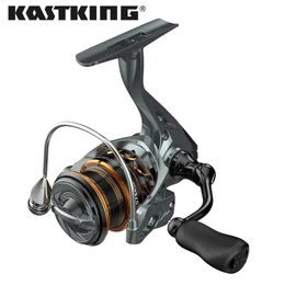 KastKing Kestrel Spinning Fishing Reel 1000 SFS Carbon Body 101 Stainless-Steel Double Shielded Ball Bearings 6.2 1 Gear Ratio 240116