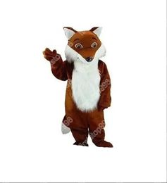 High Quality FOX Mascot Costume Cartoon Anime theme character Unisex Adults Size Advertising Props Christmas Party Outdoor Outfit Suit