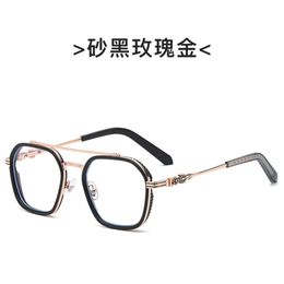 2024 Luxury Designer CH Sunglasses for Men Women Chromes Glasses Frames New Spectacle Sword Metal Heart Eyeglass Frame Man Unisex High Quality Eyewear SL5F