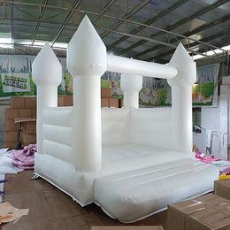 wholesale 8x8ft Kids bounce house Inflatable Wedding Bouncer Jumping Adult Bouncy Castle for Party with blower free ship-08