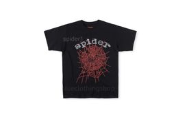 Men t Shirt Pink Young Thug Sp5der 555555 Mans Women Quality Foaming Printing Spider Web Pattern Tshirt Fashion Top Tees SYM4