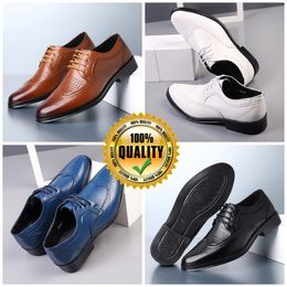 designers Shoes Formal Designer casual Shoes Mens Black Blue white Leathers Shoes Point Toe partys banquet suit Man's Business heels EUR 38-47