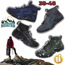 Designer shoes Men Breathable Mans Womens Mountaineering Shoe Aantiskid Hiking Wear Resistants Training sneaker trainers runner Casual