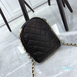 Spring/summer Lingge Mini Bag Oxford Cloth Shoulder Bag Chain Fashion Letter Crossbody Bag Trendy