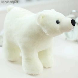 Stuffed Plush Animals 20/25/35/45cm Super Lovely Polar Bear Family Stuffed Plush Placating Toy Gift for Children M065