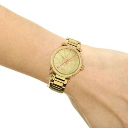 vivianeism westwoodism watch Queen Dowager's Little Gold Watch Quartz Saturn Watch Key Pendant Popular