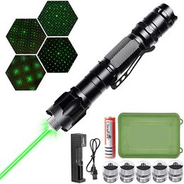 Pointers Green Laser 009 High Power Green Laser Pointer 532nm adjustable focus Red 1000 m 5mw Lazer Pointer sight Pen For hunting