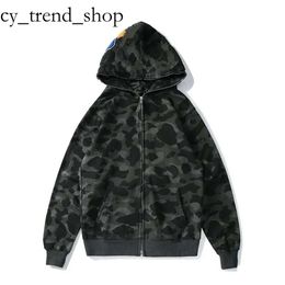 Bapesta Hoodie Mens Designer Shark Hoodie Full Zip Up Y2k Hoodies Womens Classic Zipper Jacket Fashion Street American Style Asian Bapestar Bapestars 42