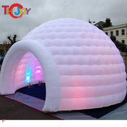 Outdoor Activities 6M Inflatable Dome Tent Bar House White Igloo Marquee Event Showing Party Pavilion