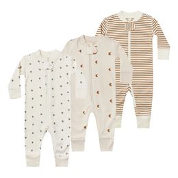 Baby Fall Winter Spring Romper Cute Printed Clothes for born Onesies Long-sleeved Jumpsuit Baby Pyjamas Baby Cloth 240116