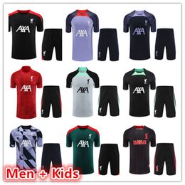 2024 2025 men and kids football training tracksuit soccer suit jerseys polos Short sleeve shorts kit 23 24 25 mens polo jersey sets jogging tracksuits