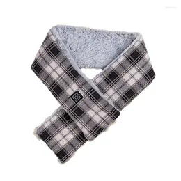 Bandanas USB Electric Heating Warm Scarfs Neck 3 Gears Cold Winter Warmth Cover Warmer Thermal Shawl Scarves