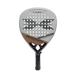 Pro Tennis Padel Paddle Racket Matte Carbon Fiber Surface Diamond Shape EVA SOFT Without Bag for Women Men 240116