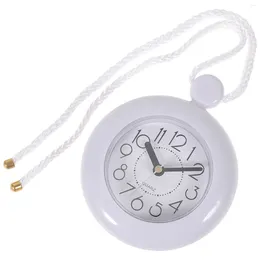 Wall Clocks Bathroom Waterproof Clock Simple Reloj De Pared Digital Water-proof Outdoor Mute Towel Hanging Adorn Toilet Watch