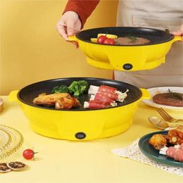 Pans 20/26/30cm Electric Frying Pan Househould 220V Non-stick Pot Binaural Handle Grill Steak