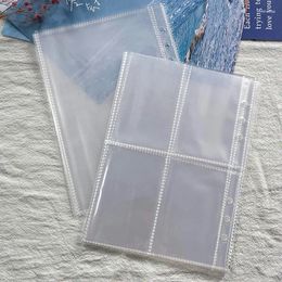 10pcs/Pack A5 Transparent Po Binder Refill Inner Sleeves For Cards Pocard
