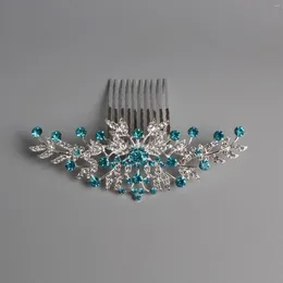 Hair Clips Bride Wedding Comb For Women Girls Bridesmaid Accessories Bridal Hairpiece Decorative Jewellery Side