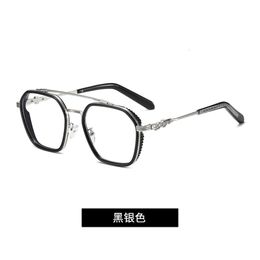 2024 Luxury Designer CH Sunglasses for Women Chromes Glasses Frames Mens Suit Fashion Myopia Eye Handsome Square Flat Lens Heart Eyeglass Frame Eyewear GSAV