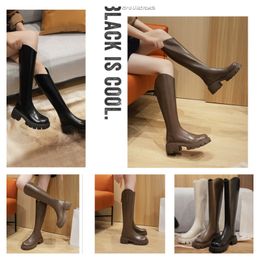 Botas top rnr bota malha nslntd designer de enxofre masculto joelho de inverno booties de neve de inverno