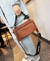 Fashionable Women's Bag Versatile Soft Leather Women's Crossbody Bag Design Casual Bags