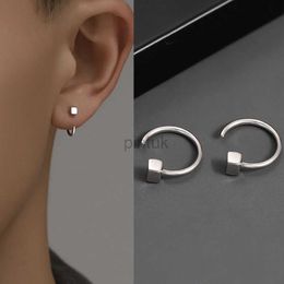 Stud Vintage Minimalist Square Stud Earrings for Teens Ear Piercing Earrings Women Men Pierced Unusual Party Earrings Jewelry d240426