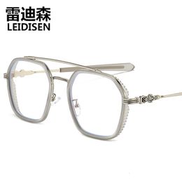 2024 Luxury Designer CH Sunglasses for Women Chromes Glasses Frames Mens New Fashion Tr90 Flat Heart Eyeglass Frame Ladies Unisex High Quality Eyewear M553