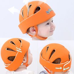 Baby Protective Helmet Boy Girls Anticollision Safety Infant Bezpieczeństwo ochrony ochrony Soft Hat dla Walking Kids Cap 240116