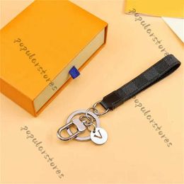 Key Chain Lanyards Handmade Designer Keychain Multicolor Women Men Brown Lanyard Plated Gold Accessories Dragonne Keychain Letter 8 OB2W