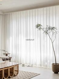 Curtain Striped Sheer Curtains for Bedroom Living Room Light Filtering Semi Solid Voile Window Drapes Rod Pocketvaiduryd