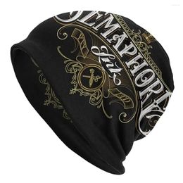 Berets Cool Winter Warm Men Women Knit Hats Unisex Adult Logo For Barbershop Skullies Beanies Caps Vintage Barber Shop Bonnet