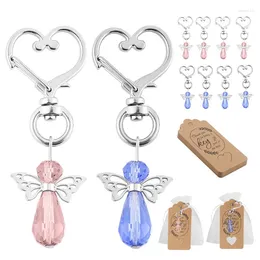 Keychains 30 Pcs Angel Keychain Key Ring Guardian Chain Holder High Quality Charm Gift Keyrings