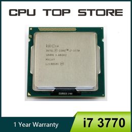 Used Core i7 3770 3.4GHz SR0PK Quad-Core LGA 1155 CPU Processor 240115
