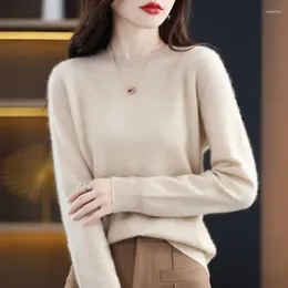 Women's Sweaters Cashmere Women Sweater O-neck Autumn Winter Basic Pullover Warm Casual Pulls Jumpers Korean Fashion Knitwear Bottoming