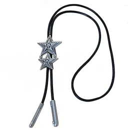 Pendant Necklaces Star Pentagram Y2k Jewelry Alloy Material Sweater Chain Party Accessories Gift For Woman Man