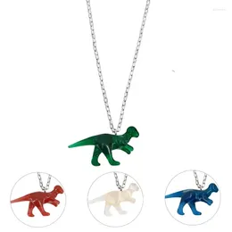 Pendant Necklaces LONDANY Necklace French Sweater Chain Ins Luxury Personality High Sense Clavicle Female Trendy Little Dinosaur
