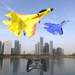 Mini J11 Remote Control Foam Airplane Intelligent Balance Gyroscope Aircraft Waterproof RC Plane Toys for Children Boys 240116