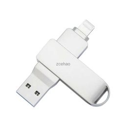 USB Flash Drives Usb 3.0 Flash Drive for iPhone with 2 in 1 USB-A to iphone interface usb3.0 pendrive for Iphone7/8//11/12/13 /14/ for Ipad